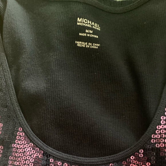 MICHAEL Michael Kors Purple Sequin Tank Top - Picture 6 of 8